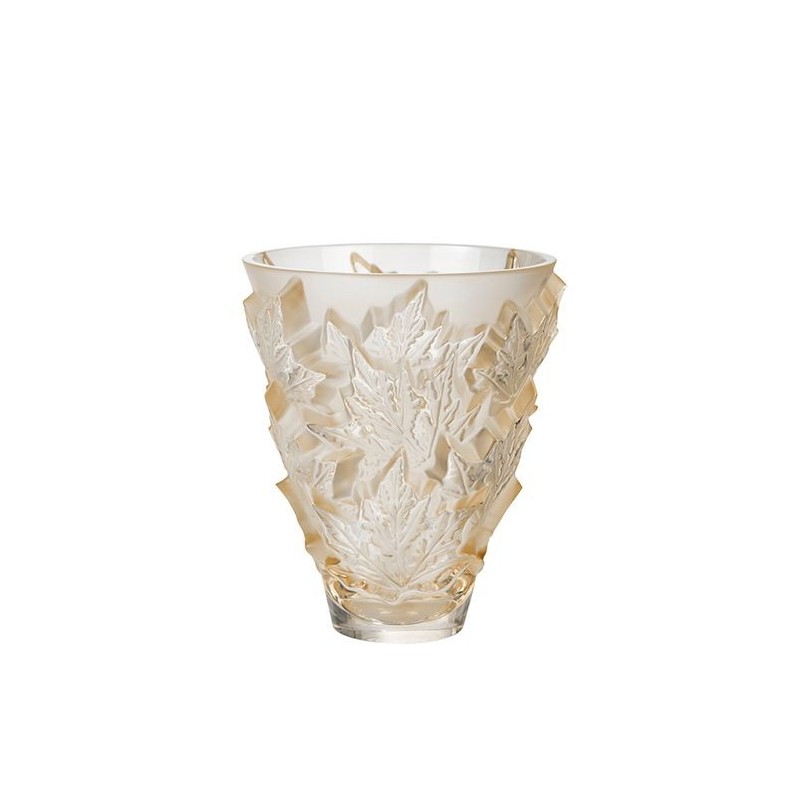 Champs Elysées small gold luster 10598500 Vase - Lalique