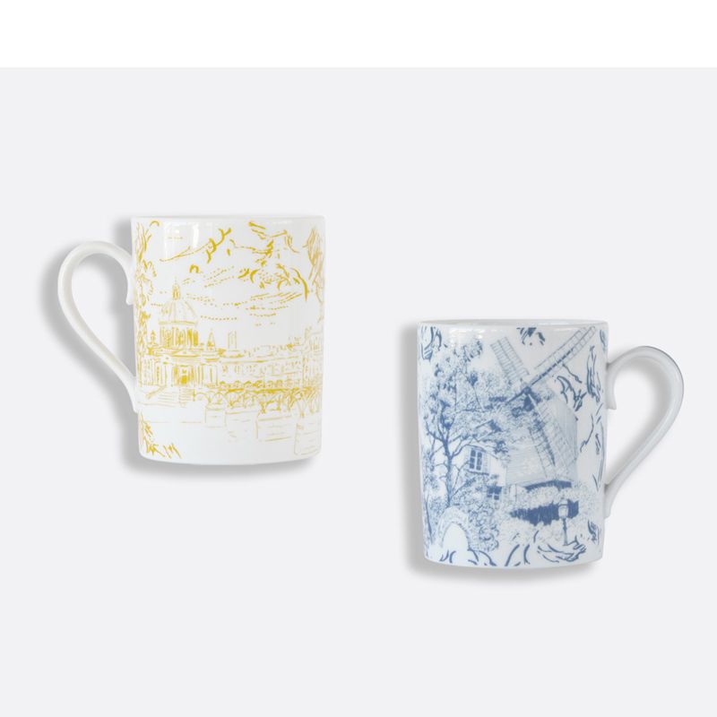 Coffret/2 Mugs 1980/22686 Tout Paris - Bernardaud