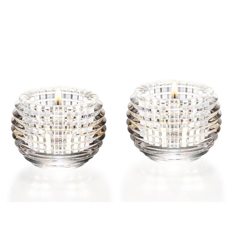 Coffret/2 Photophores clair 2810638 Eye - Baccarat