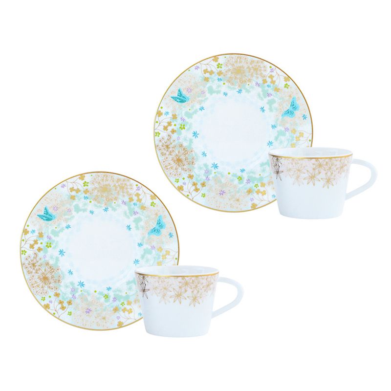Coffret/2 tasses et soucoupes à café 1860/21957 Féerie - Bernardaud