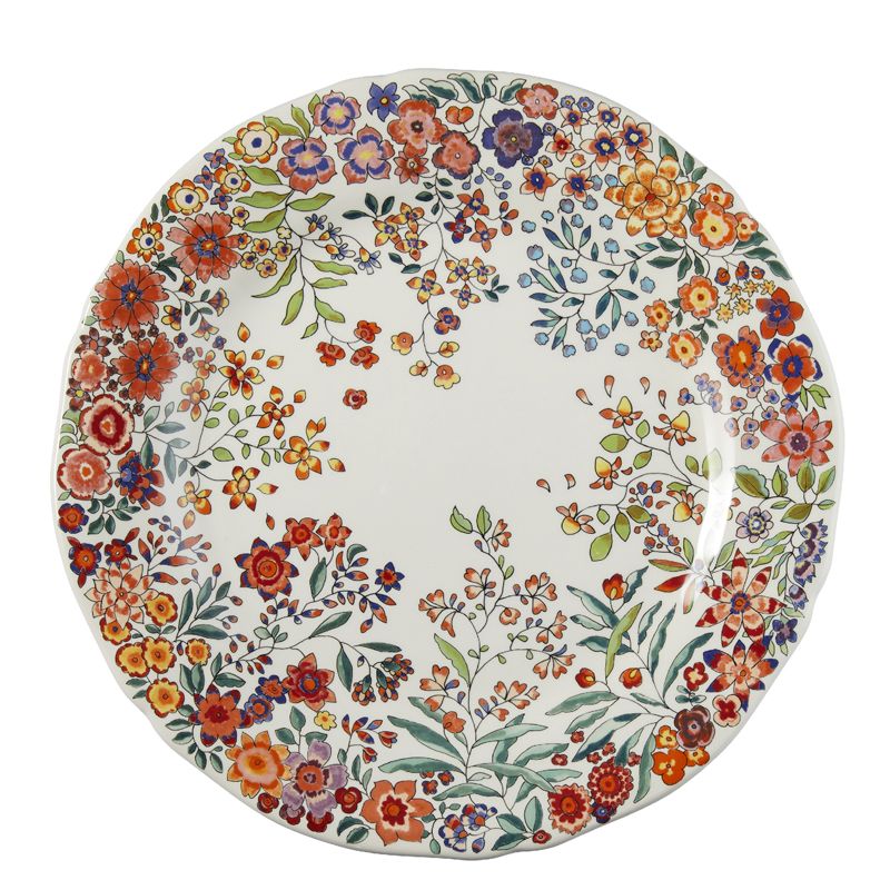 Coffret/4 Assiettes à dessert 1855B4AB26 Poésie - Gien