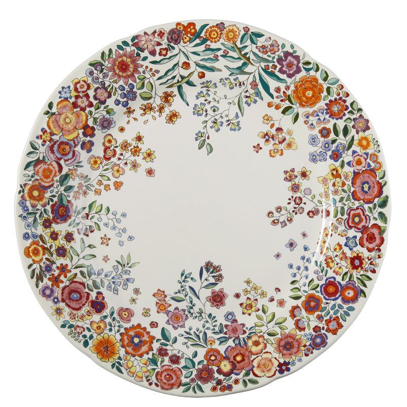 Coffret/4 Assiettes plates extra 1855B4A426 Poésie - Gien