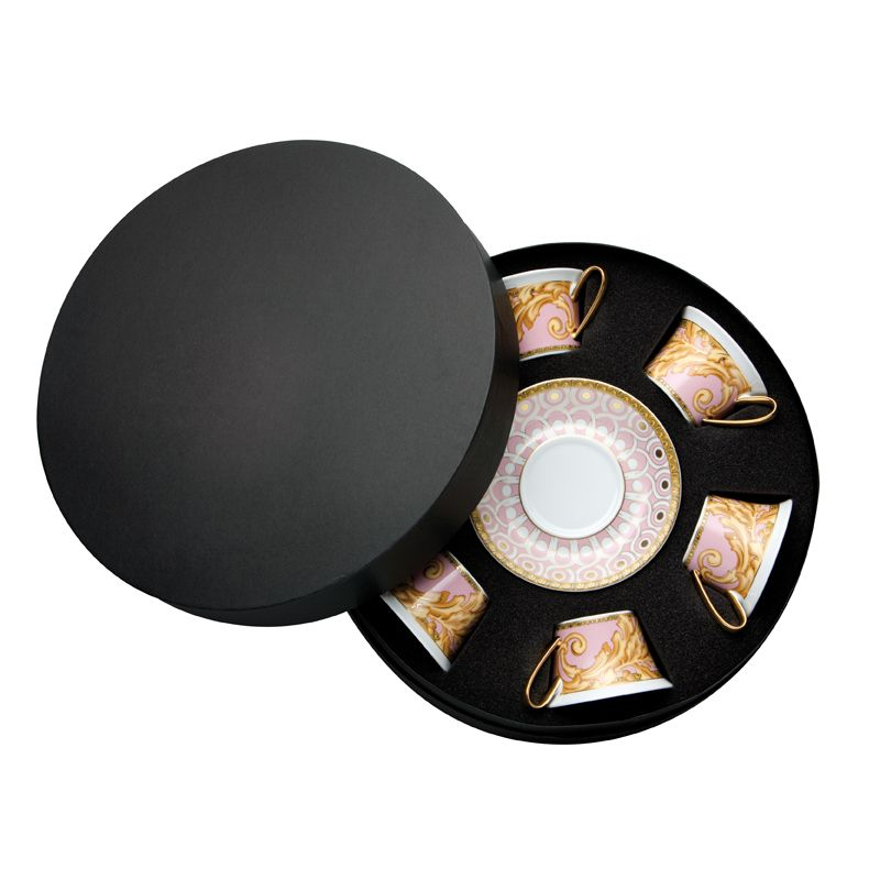 Coffret/6 tasses et soucoupes à thé Les Rêves Byzantins - Versace