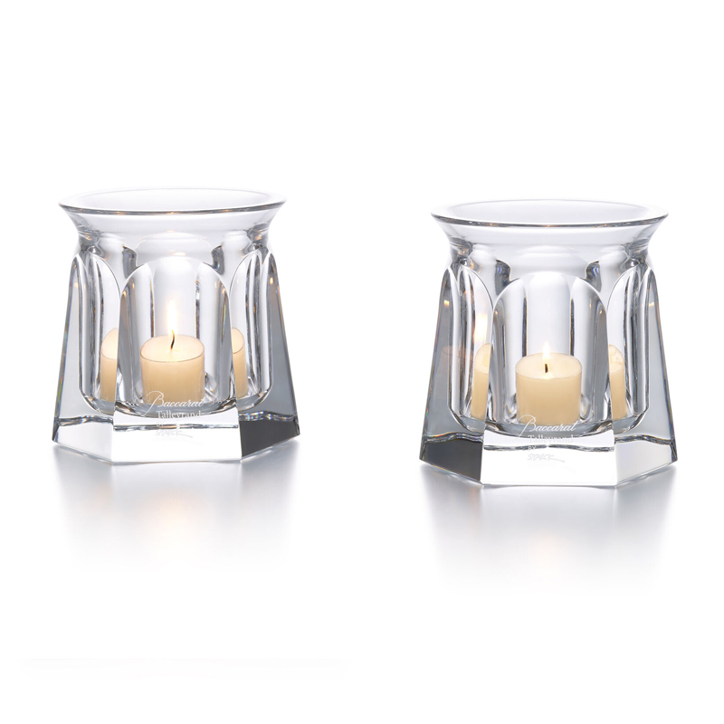 Coffret de 2 photophores 2815140 Harcourt Talleyrand - Baccarat