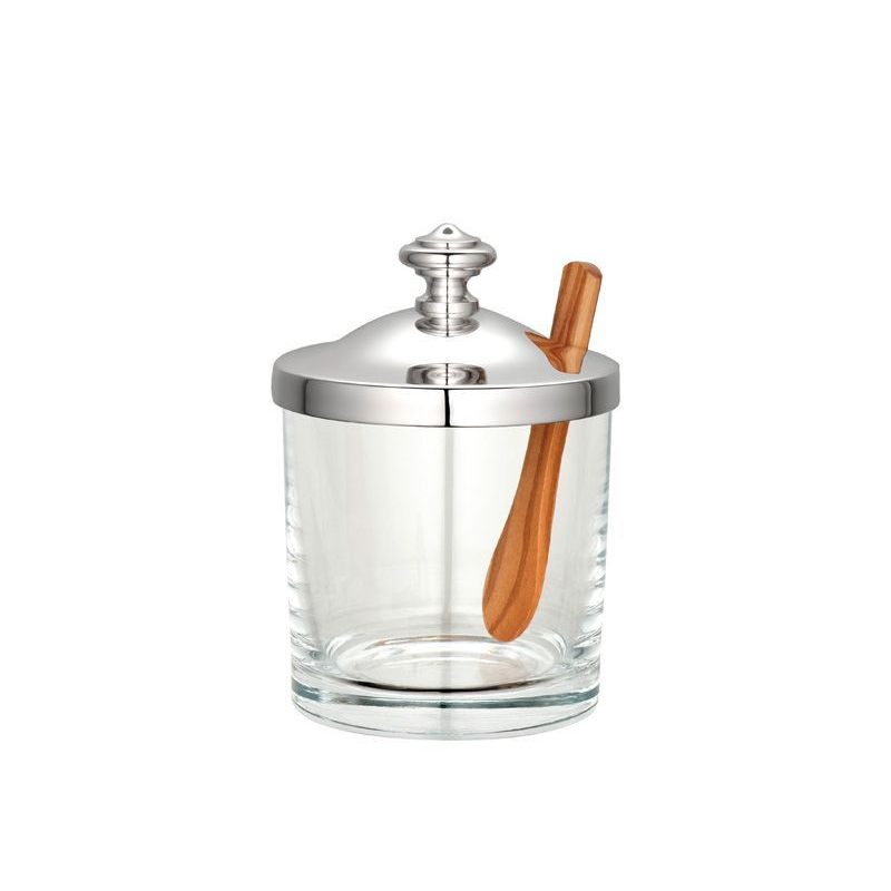 Confiturier / Moutardier B04227590 Albi métal argenté - Christofle