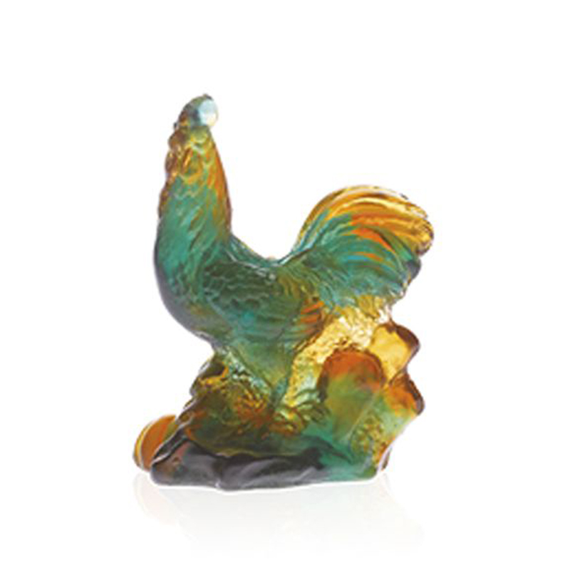 Coq ambre vert 02693 Coq - Daum