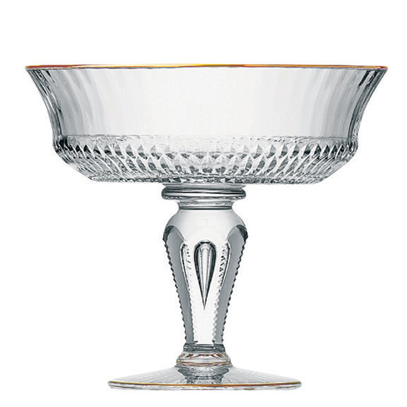 Coupe sur pied 30112500 Apollo filet or - Saint Louis