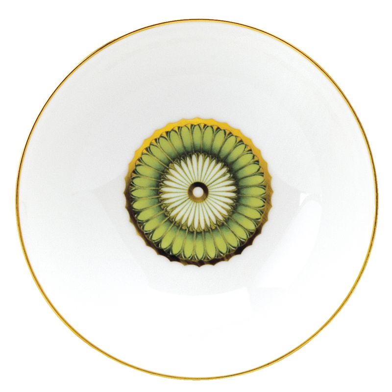 Coupelle à crème 011889 Arcades vert - Deshoulières