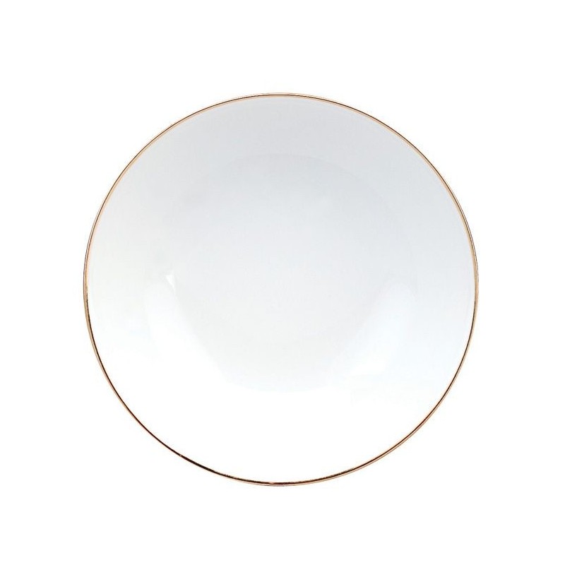 Coupelle à crème 1030/020073 Filet or 1,5 mm - Deshoulières