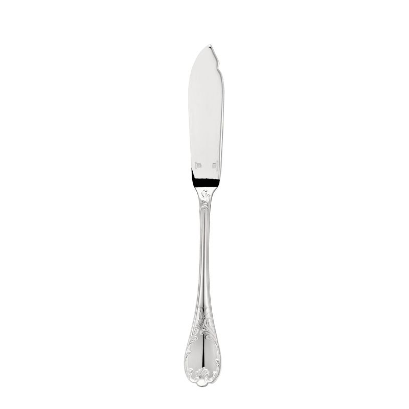 Couteau à poisson B01438020 Marly argent massif - Christofle