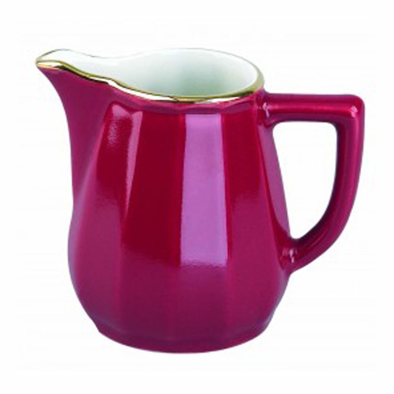 Crémier rouge bord or 006380 Flora Apilco - Deshoulières