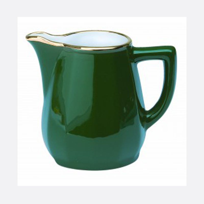 Crémier vert empire bord or 006383 Flora Apilco - Deshoulières