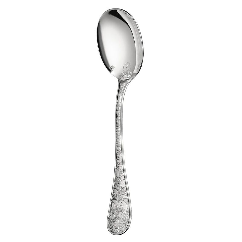 Cuillère à consommé B00054001 Jardin d'Eden Métal argenté- Christofle