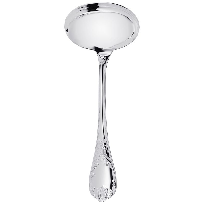 Cuillère à sauce B01438040 Marly argent massif - Christofle