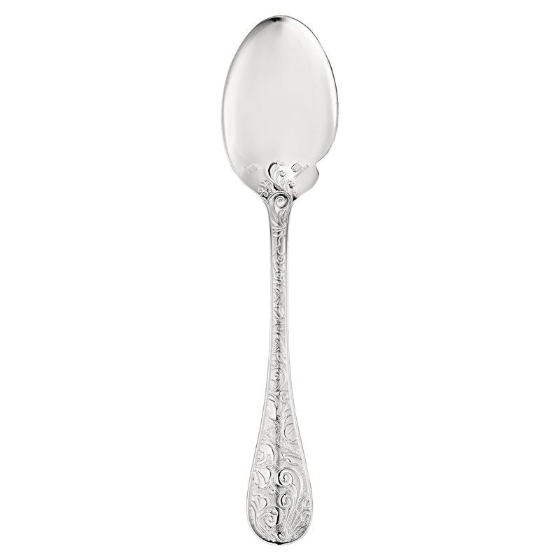 Cuillère à sauce individuelle B00054094 Jardin d'Eden Métal argenté- Christofle