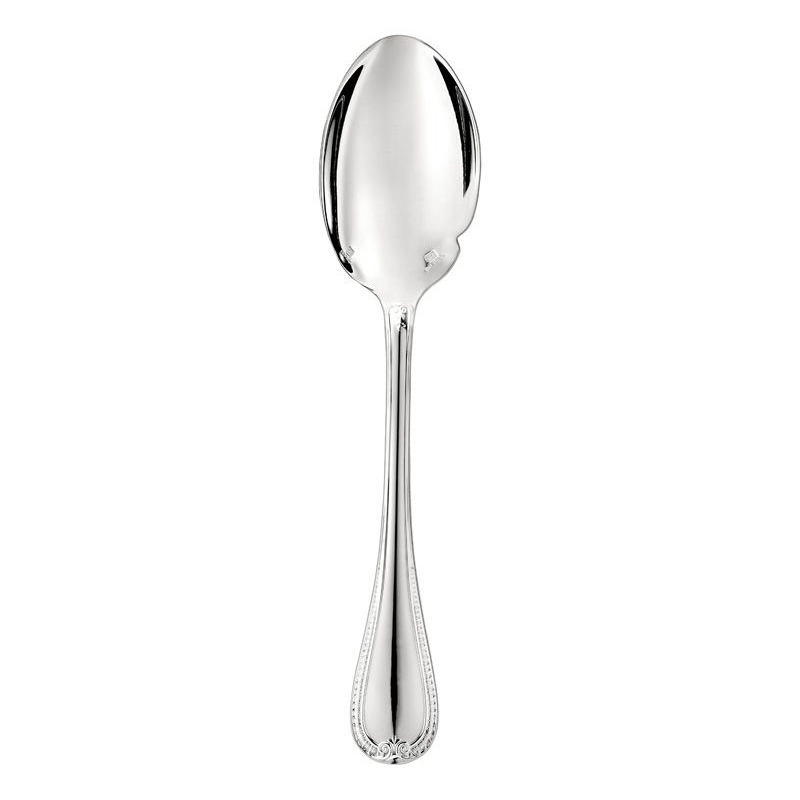 Cuillère à sauce individuelle B01418094 Malmaison argent massif - Christofle