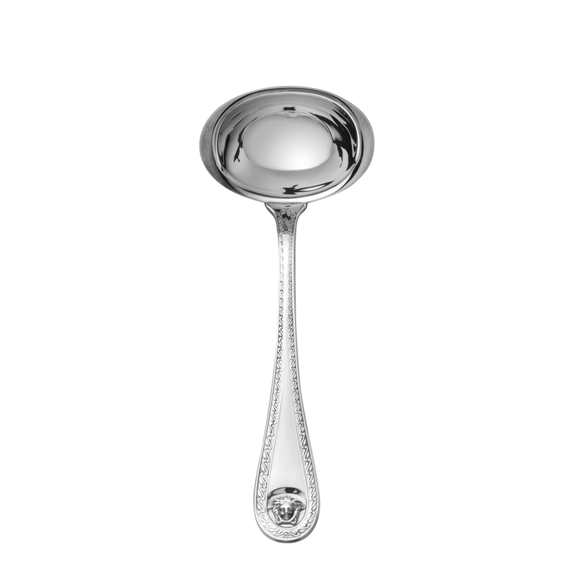 Cuillère à sauce Medusa argenté - Versace