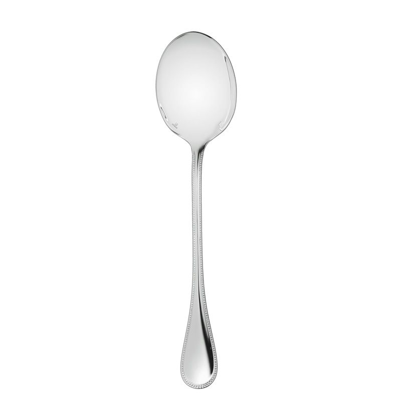 Cuillère à servir la salade B00010082 Perles métal argenté - Christofle