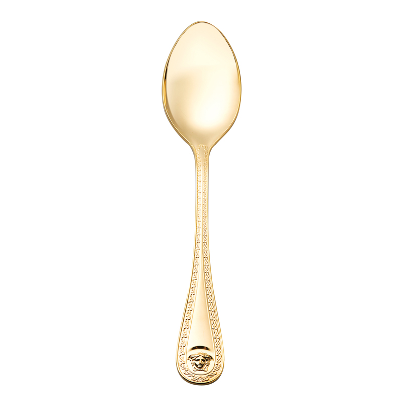 Cuillère de table Medusa or - Versace