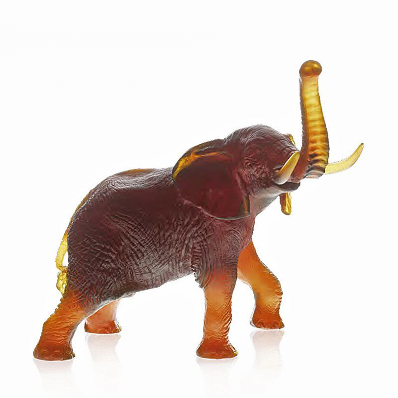 Eléphant ambre 02568 Eléphant - Daum