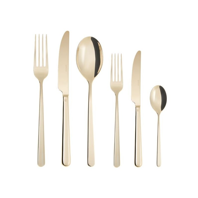 24 pièces 52713P81 Linear champagne - Sambonet