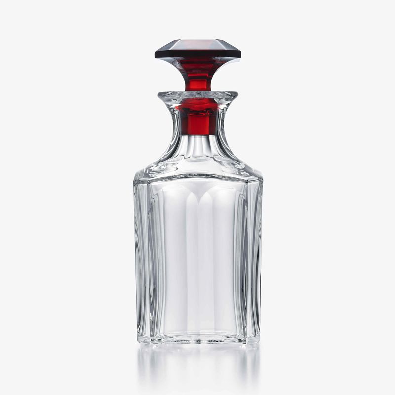 Whisky decanter red cap 2817112 Harcourt - Baccarat