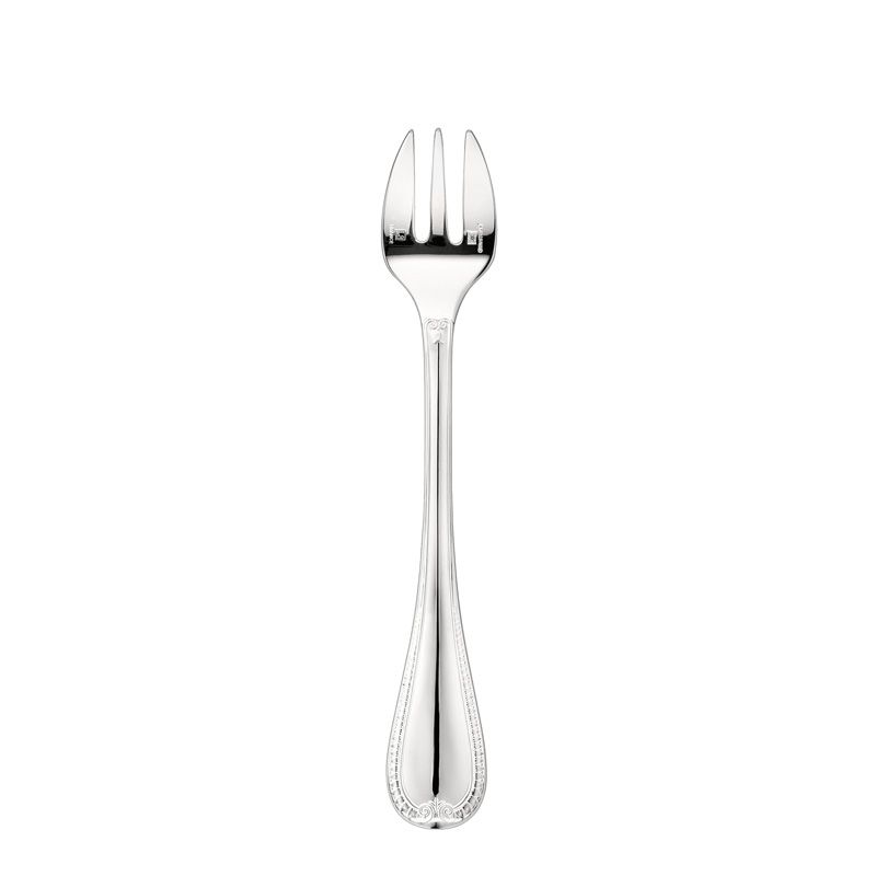 Fourchette à huîtres B01418048 Malmaison argent massif - Christofle