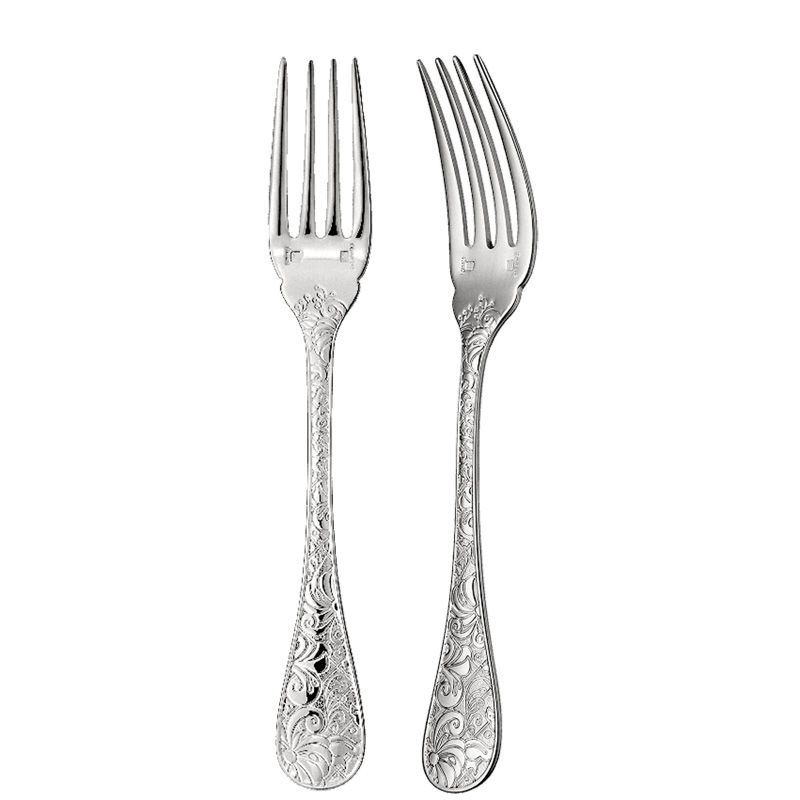 Fourchette à poisson B00054021 Jardin d'Eden Métal argenté- Christofle