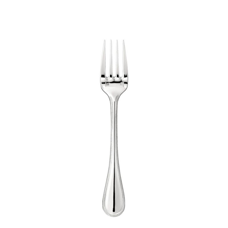 Salad fork B02405013 Perles stainless steel - Christofle