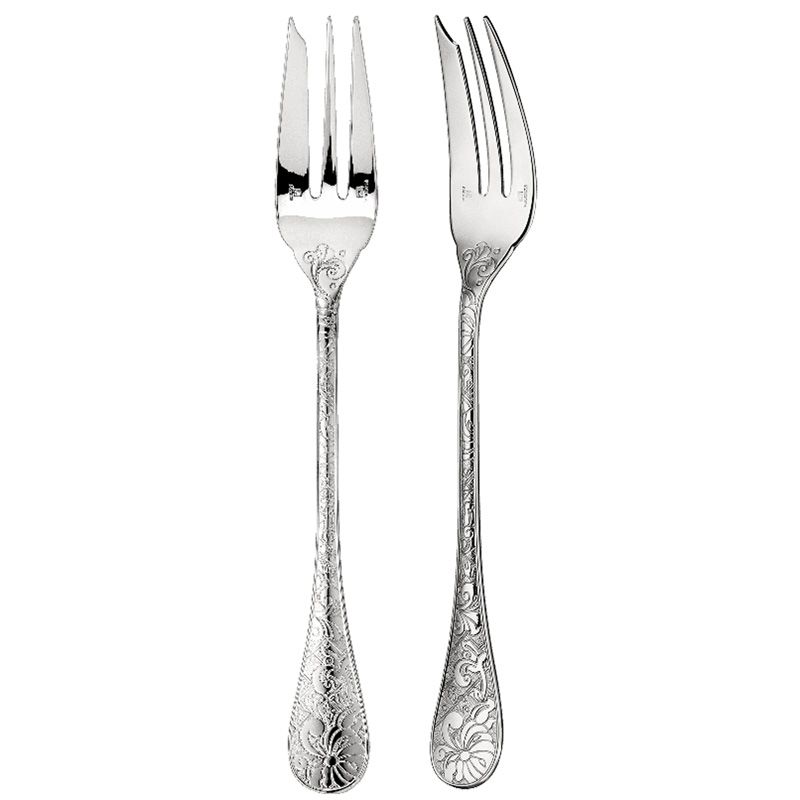 Fourchette à servir B00054007 Jardin d'Eden Métal argenté - Christofle