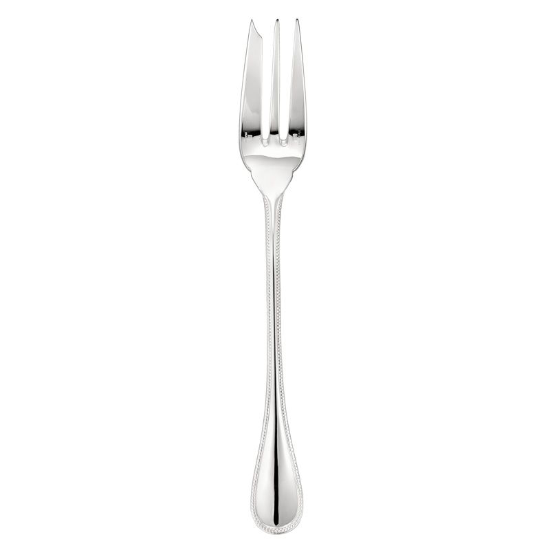 Serving fork B02405007 Perles stainless steel  - Christofle