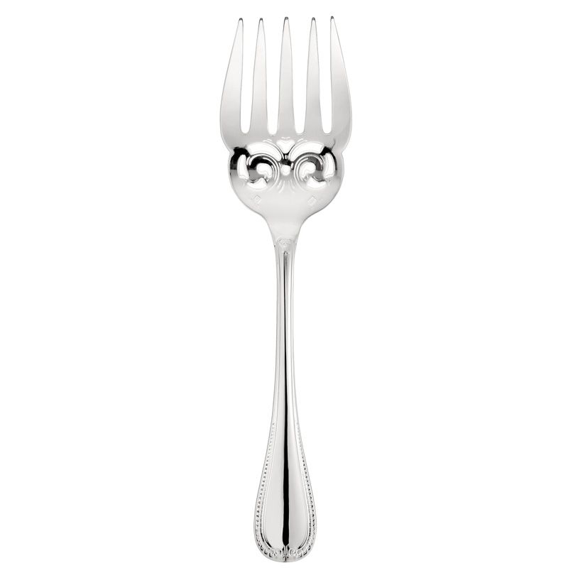 Fourchette à servir/poisson B01418080 Malmaison argent massif - Christofle
