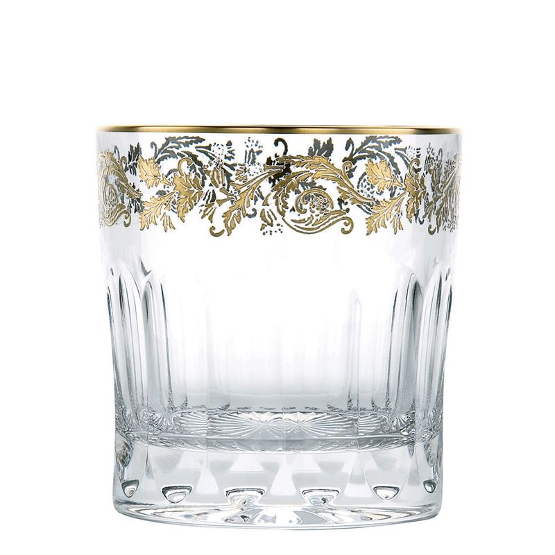 Verre à Eau Christofle Marly - Cristal Et Or Blanc, Collection Luxe Française