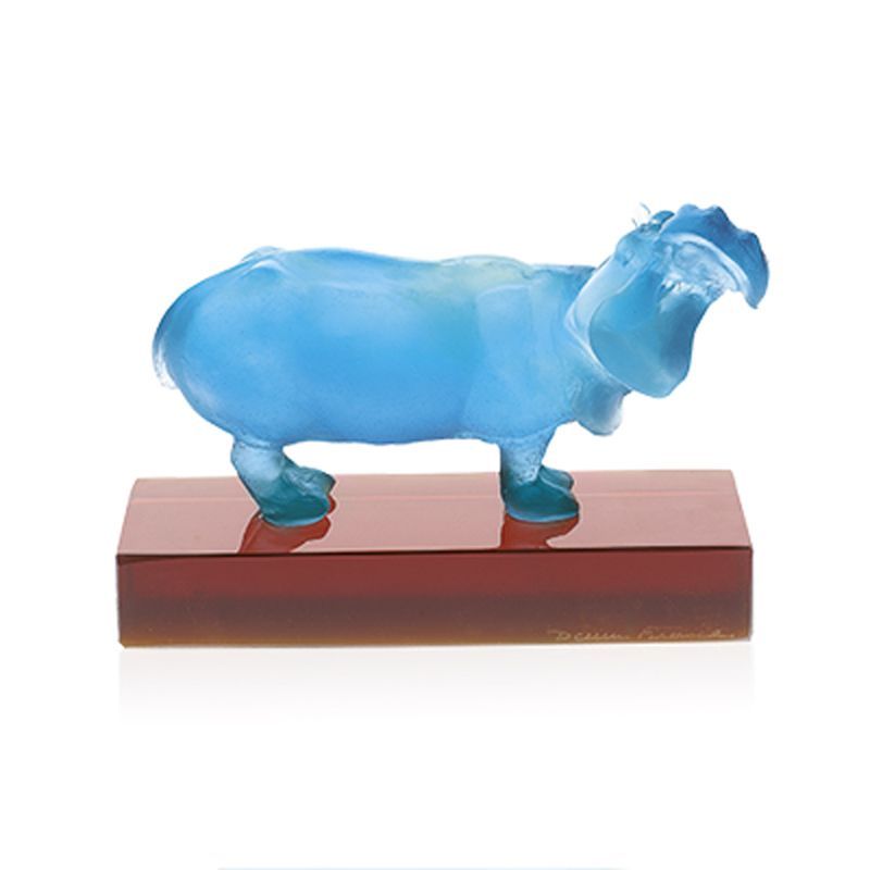 Hippopotame turquoise 02459 Hippopotame - Daum  1 635,00 €