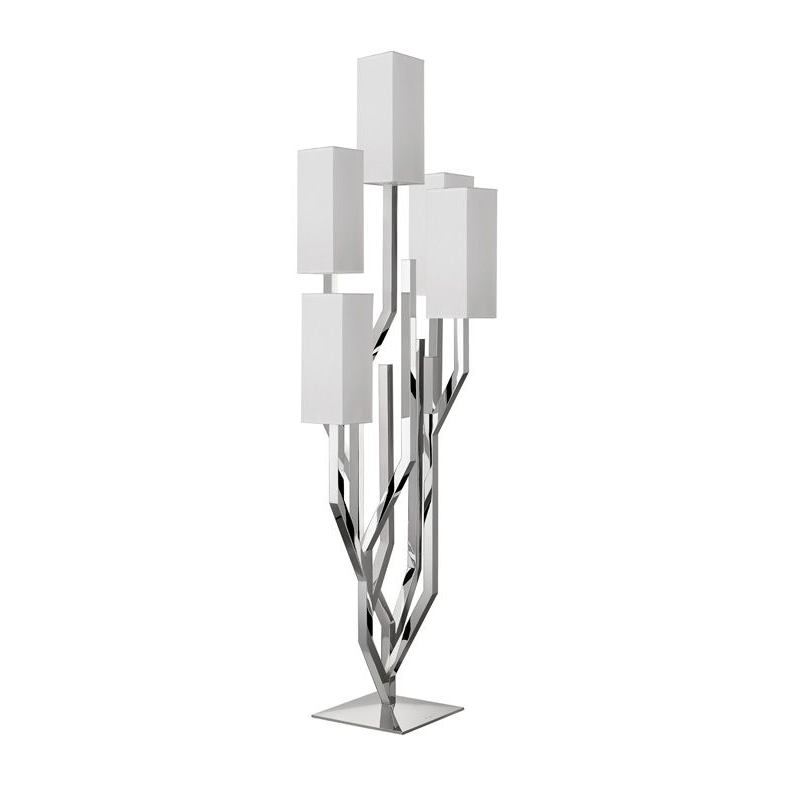 Lampe sur pied argenté B03570090 Arborescence - Christofle