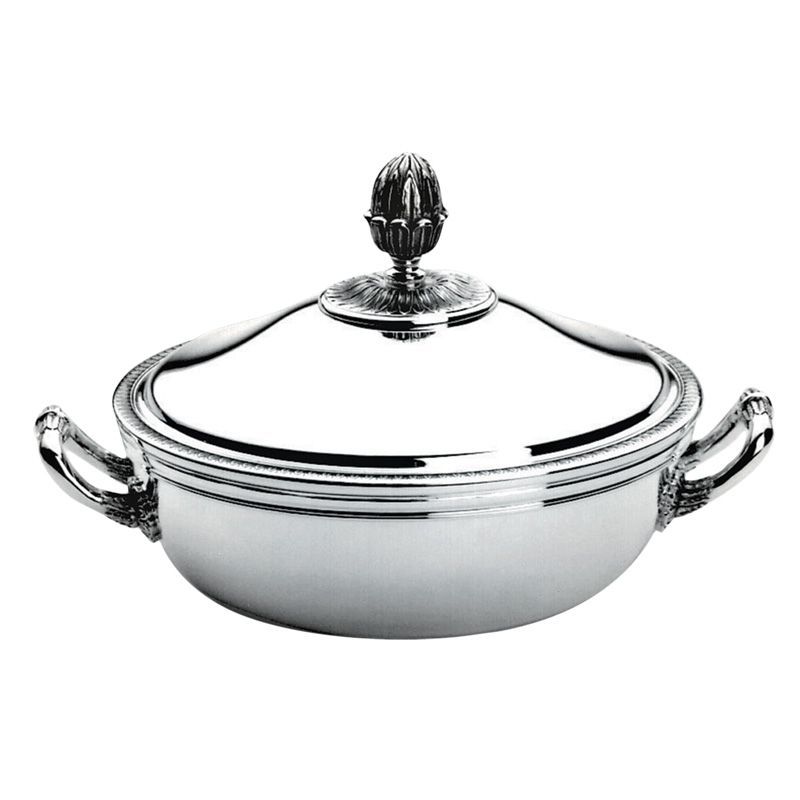 Légumier/couvercle B04120321 Malmaison Métal argenté - Christofle