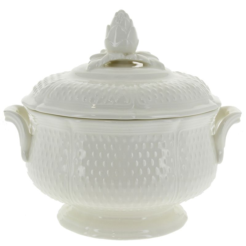 Légumier couvert 1151CLEG34 Pont aux choux blanc - Gien