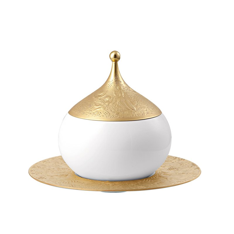 Légumier sur plateau 11324 Zauberflöte or - Rosenthal