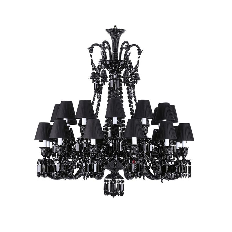 Lustre noir 24L CEI 2606898 Zénith - Baccarat