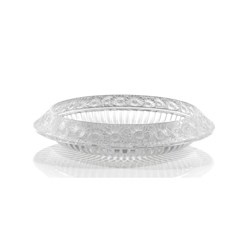 Marguerites bowl Large 1100400 Centerpiece - Lalique