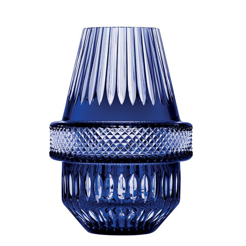 Matrice bleu foncé 47042223 Vase - Saint Louis