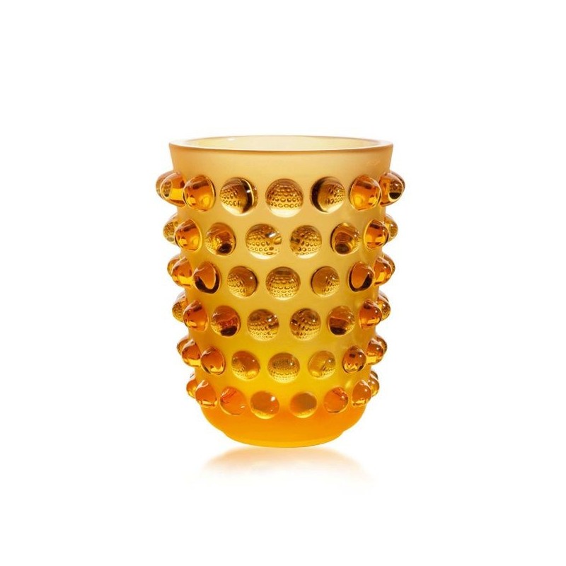 Mossi ambre 10029000 Vase - Lalique