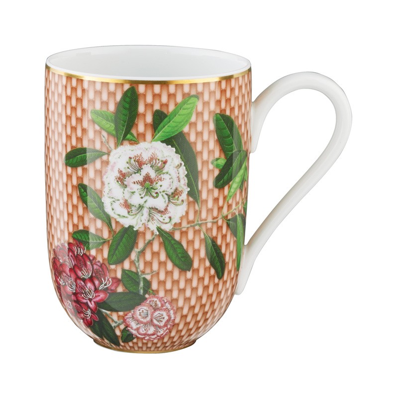 Mug Rhododendron beige (Sans coffret) Trésor fleuri - Raynaud
