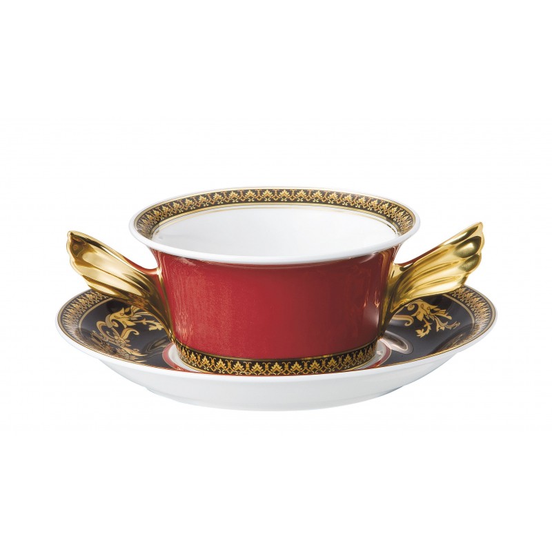 Cream soup bowl/saucer 10420 Medusa - Versace