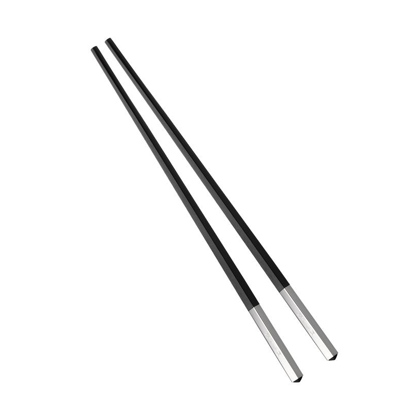 Paire de baguettes Chinoises Uni noir B04225780 Baguette - Christofle