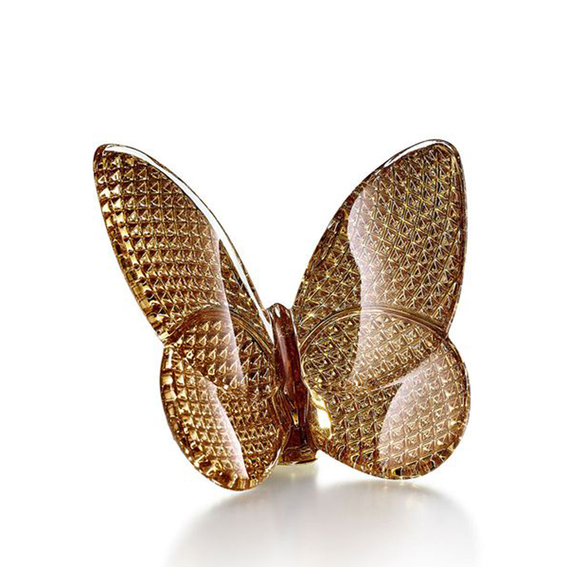 Papillon diamant doré 2812663 Bestiaire - Baccarat
