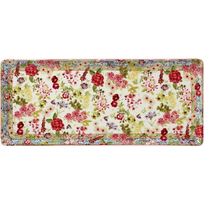 Plat à cake 1643CPC01 Millefleurs - Gien