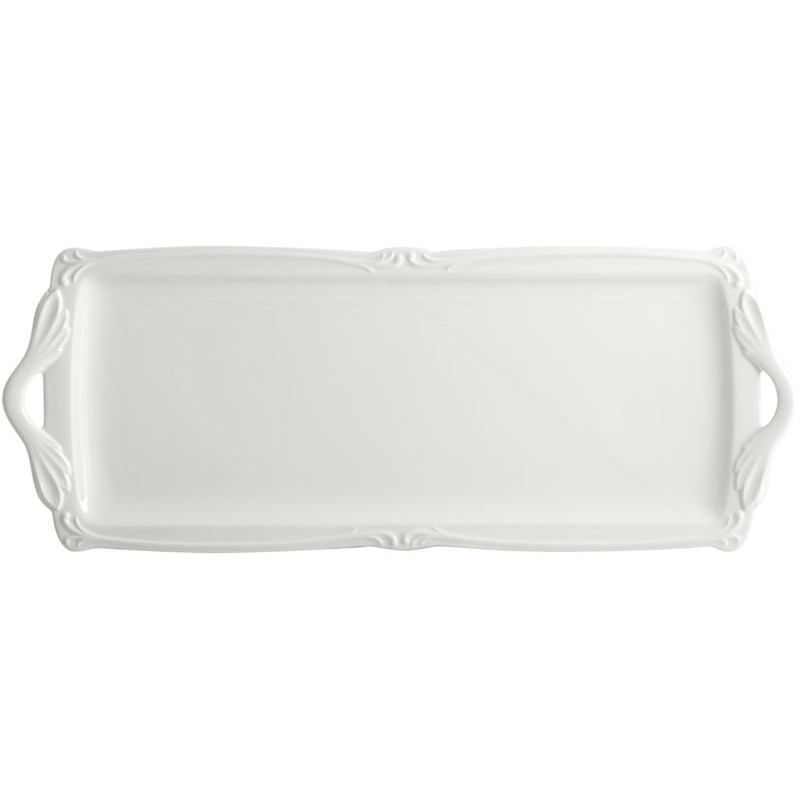 Plat à cake 1800CPCA14 Rocaille blanc - Gien