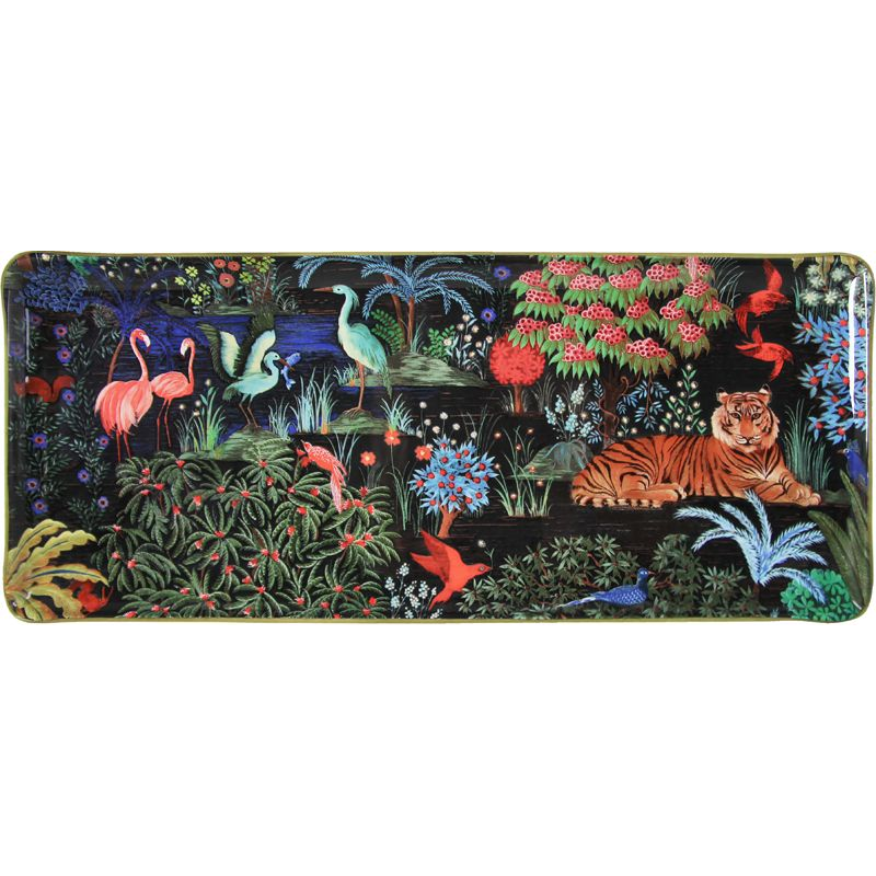 Plat à cake 1853CPCA01 Le Jardin du Palais - Gien