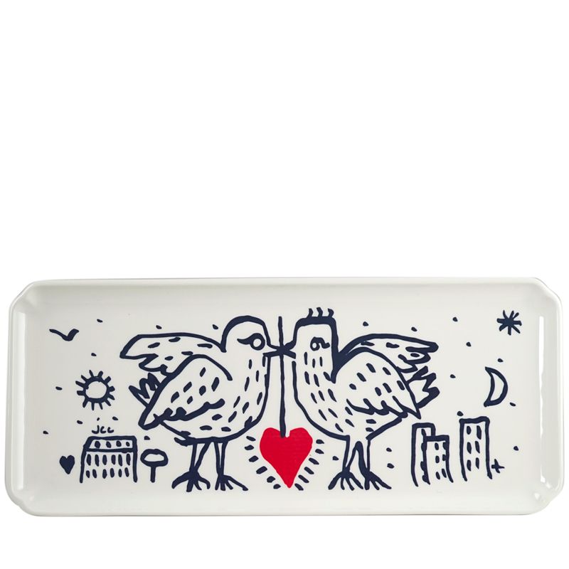 Plat à cake 1860CPCA48 Archipel Sentimental - Gien